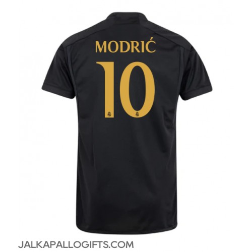 Real Madrid Luka Modric #10 Kolmaspaita 2023-24 Lyhythihainen
